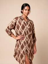Indlæs billede i galleriet, Gallery: Uv Line Chemise Shirtdress Ipanema Diamond Upf50+
