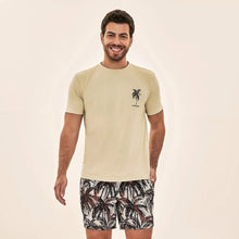 Indlæs billede i galleriet, Model Front: Uv Line T-Shirt Pour Homme T-Shirt Uvline Coqueiro Upf50+
