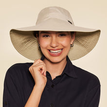 Indlæs billede i galleriet, Image 04: Uv Line Chapeau Souple/Capeline San Diego Areia Kaki Upf50+
