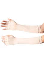 Indlæs billede i galleriet, Model Front: Uv Line Gants Long Gloves Uni Beige Upf50+

