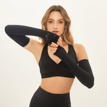 Indlæs billede i galleriet, Image 07: Uv Line Gants Extra Long Gloves Uni Black Upf50+
