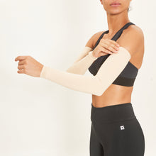Indlæs billede i galleriet, Image 02: Uv Line Gants Long Sleeve Uni Beige Upf50+
