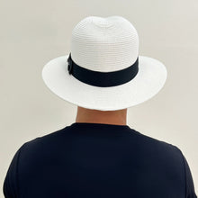 Indlæs billede i galleriet, Image 07: Uv Line Chapeau Panama Chapeu Shanghai Branco/Preto
