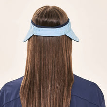 Indlæs billede i galleriet, Image 07: Uv Line Visière Visor Bali Fem Navy Light Blue Upf50+
