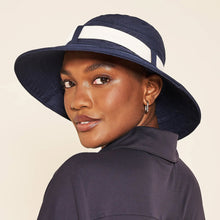 Indlæs billede i galleriet, Image 05: Uv Line Chapeau Souple/Capeline Hat Paris Ville L Fem Blue White Upf50+
