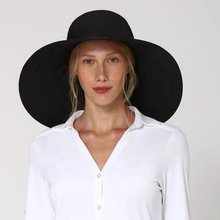 Indlæs billede i galleriet, Model Front: Uv Line Chapeau Souple/Capeline Beverly Hills Preto Upf50+
