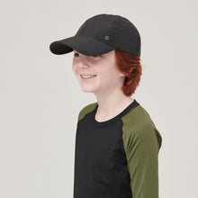 Indlæs billede i galleriet, Image 02: Uv Line Casquette Cap Teens Colors Inf Black Upf50+

