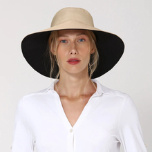 Indlæs billede i galleriet, Model Front: Uv Line Chapeau Souple/Capeline San Diego Kaki/Preto
