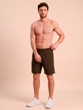 Indlæs billede i galleriet, Image 05: Uv Line Bermuda / Short Pour Homme Shorts New Fit Masc Brown Upf50+
