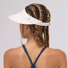 Indlæs billede i galleriet, Model Back: Uv Line Visière Visor Leblon Sand Upf50+
