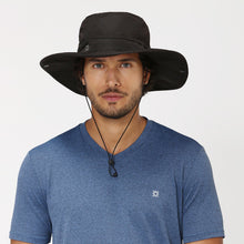 Indlæs billede i galleriet, Model Front: Uv Line Chapeau Souple/Capeline Safari Preto Upf50+
