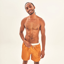 Indlæs billede i galleriet, Gallery: Uv Line Bermuda / Short Pour Homme Shorts Boxer Ocre Upf50+

