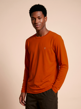 Indlæs billede i galleriet, Gallery: Uv Line T-Shirt Longsleeve Uvpro Brasil Masc Pitanga Upf50+
