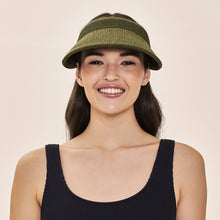 Indlæs billede i galleriet, Model Front: Uv Line Visière Visor Brunei Verde Militar Upf50+
