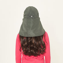 Indlæs billede i galleriet, Model Back: Uv Line Casquette Legionario Teens Verde Militar Upf50+
