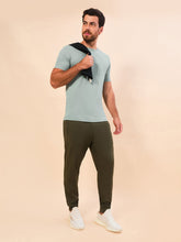 Indlæs billede i galleriet, Image 04: Uv Line T-Shirt Pour Homme T-Shirt New Fit Masc Verde Agua Upf50+
