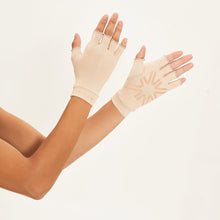 Indlæs billede i galleriet, Image 04: Uv Line Gants Short Gloves Uni Chocolate Upf50+
