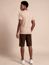Indlæs billede i galleriet, Model Back: Uv Line T-Shirt Pour Homme T-Shirt New Fit Masc Sand Upf50+
