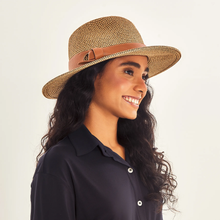 Indlæs billede i galleriet, Image 05: Uv Line Chapeau Fedora Hat Giovana Imp Fem Mescla Upf50+
