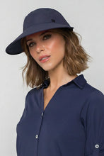 Indlæs billede i galleriet, Model Front: Uv Line Casquette Visor Capri Colors Marinho Upf50+
