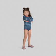 Indlæs billede i galleriet, Image 03: Uv Line Maillot De Bain Bébé Macaquinho Baby Listras Upf50+
