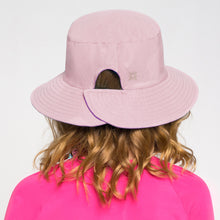 Indlæs billede i galleriet, Model Back: Uv Line Chapeau Souple/Capeline Hat California Inf Baby Raspberry Upf50+
