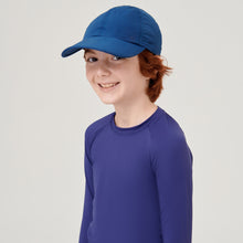 Indlæs billede i galleriet, Image 02: Uv Line Casquette Cap Teens Colors Inf Navyblue Upf50+
