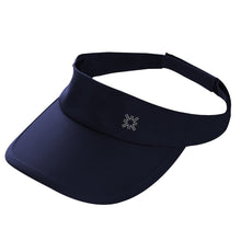 Indlæs billede i galleriet, Product Front: Uv Line Visière Visor Athletic Dry Fem Navy Blue Upf50+
