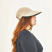Indlæs billede i galleriet, Image 04: Uv Line Casquette Visor Capri Colors Nac Fem Sand Black Upf50+
