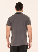 Indlæs billede i galleriet, Model Back: Uv Line T-Shirt Pour Homme T-Shirt Masc Polo Lead Upf50+

