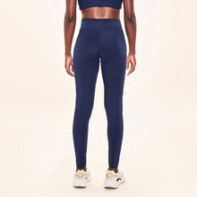 Indlæs billede i galleriet, Model Back: Uv Line Fitness Bas Legging Fit Aspen Navy Blue Upf50+
