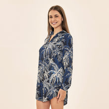 Indlæs billede i galleriet, Image 06: Uv Line Chemise Shirtdress Coqueiros Marinho Upf50+
