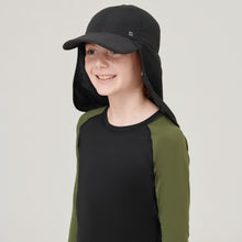 Indlæs billede i galleriet, Image 02: Uv Line Casquette Legionario Teens Preto Upf50+
