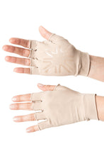 Indlæs billede i galleriet, Image 02: Uv Line Gants Short Gloves Uni Beige Upf50+

