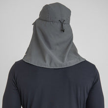 Indlæs billede i galleriet, Model Back: Uv Line Chapeau Legionnaire Cap Leg Atacama 2021 Masc Grey Upf50+
