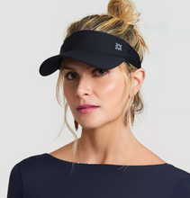 Indlæs billede i galleriet, Model Front: Uv Line Visière Visor Athletic Dry Fem Black Upf50+

