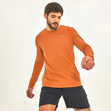 Indlæs billede i galleriet, Image 04: Uv Line T-Shirt Pour Homme Longsleeve Sport Fit Caramelo
