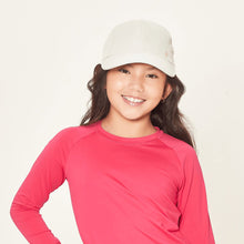 Indlæs billede i galleriet, Model Front: Uv Line Casquette Cap Teens Colors Inf Sand Upf50+

