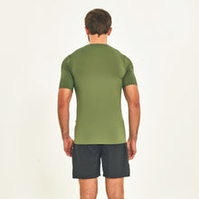 Indlæs billede i galleriet, Sport Fit T-shirt Grøn Militar UPF50+
