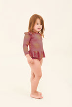 Indlæs billede i galleriet, Image 02: Uv Line Maillot De Bain Bébé Baby Shine Malva Up50+

