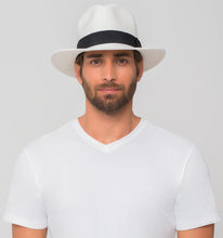 Indlæs billede i galleriet, Image 04: Uv Line Chapeau Panama Chapeu Shanghai Imp Uni Branco/Preto
