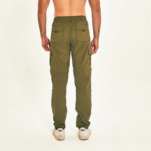 Model Back: Uv Line Fitness Bas Chelsea Verde Militar Upf50+
