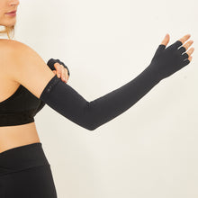 Indlæs billede i galleriet, Image 06: Uv Line Gants Extra Long Glove Preto Upf50+
