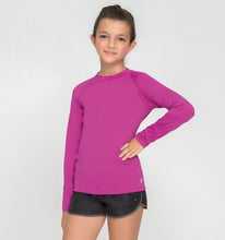 Indlæs billede i galleriet, Image 02: Uv Line T-Shirt Kids Fpu50+ Uvpro Long Sleeve T-Shirt Pink Uv
