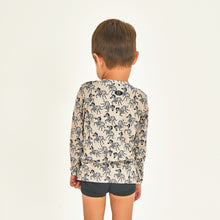 Indlæs billede i galleriet, Model Back: Uv Line T-Shirt Longsleeve Baby Zebra Upf50+
