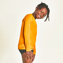 Indlæs billede i galleriet, Image 02: Uv Line T-Shirt Longsleeve Uprpo Inf Amarelo Queimado Upf50+

