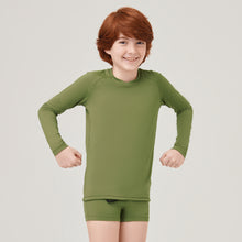 Indlæs billede i galleriet, Image 02: Uv Line T-Shirt Longsleeve Uvrpo Inf Verde Militar Upf50+
