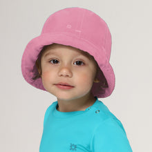Indlæs billede i galleriet, Model Front: Uv Line Bob Napoli Basic Kids Rosa Chiclete Upf50+
