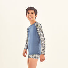 Indlæs billede i galleriet, Image 02: Uv Line T-Shirt Rash Guard Kids Costela Aco Off White Upf50+
