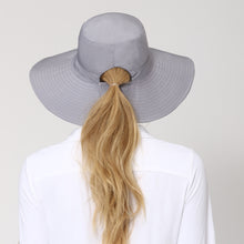Indlæs billede i galleriet, Model Back: Uv Line Chapeau Souple/Capeline San Diego Cinza Preto Upf50+
